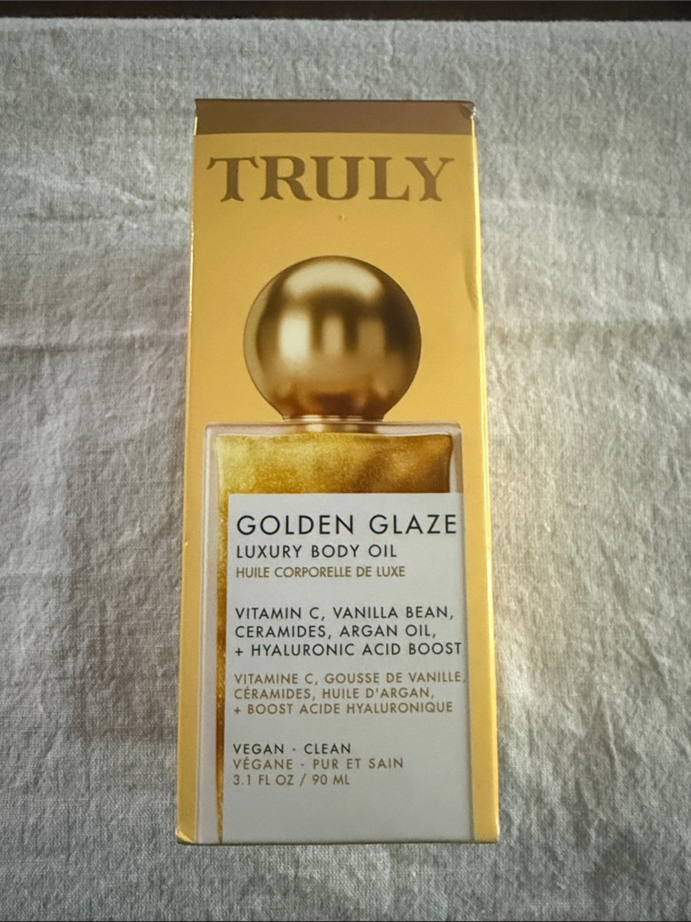 TRULY Golden Glaze Luxury Body Oil - Gold